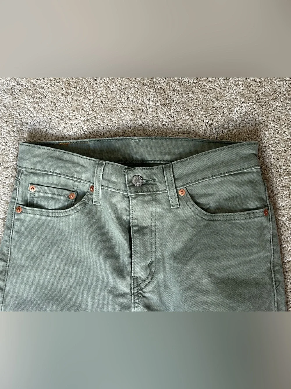 Men’s Levi's 511 Slim Fit Jeans in Green (W29xL30)